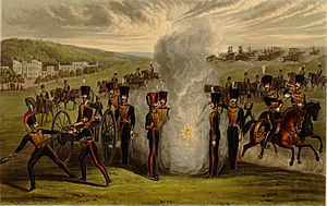 Royal Horse Artillery, 1843