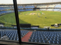 SVNS stadium Raipur, view from concourse building