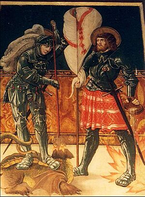 Saint George and Saint Florian, Black army