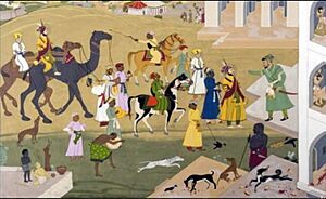 Sambhaji Maharaj Captured by Mughals at Sangameshwar