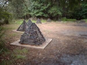 Sculpture at Victoria Rock Lookout