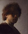 Self-portrait (1628-1629), by Rembrandt