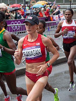 Shalane Flanagan - 2012 Olympic Womens Marathon