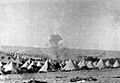 Shelling of Australian light horse at Romani 1916