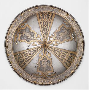 Shield of Sir John Smythe (1534–1607) MET DP273713