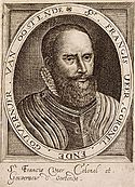Sir Francis Vere - Portret van Franciscus Veer, Generaal en Gouverneur van Oostende (Aert Meuris)