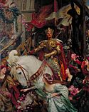 Sir Frank Dicksee - The Two Crowns - Google Art Project