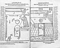 Sir J. Harington, Diagram of the water-closet Wellcome M0012969