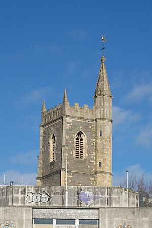 St Mary le Port tower Bristol