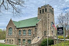Stanhope United Methodist Church, Netcong, NJ - looking northwest