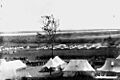 StateLibQld 1 44011 Aerial view of the military camp at Lytton, near the mouth of the Brisbane River