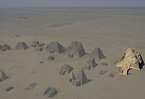 Sudan Meroe Pyramids 2001 N11