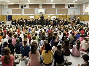 Symphony Nova Scotia in-school concert