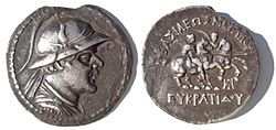 Tetradrachm Eukratides