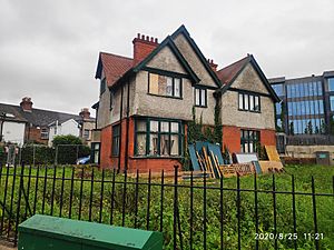 The O'Rahilly House, 40 Herbert Park, (before demolition), 25 September 2020