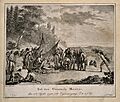 The death of General Marceau, during the retreat at Altenkir Wellcome V0006891