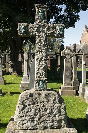 The grave of Rev Dr Andrew Wallace Williamson, Dean Cemetery