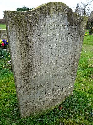 Tombstone of Eric Thompson (Christian Prager, 2015)