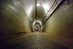 Tunnel in Wrights Hill Fortress