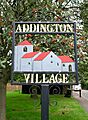 Village Sign at Addington, South London