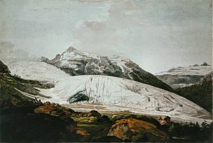 William Pars - Glacier du Rhône
