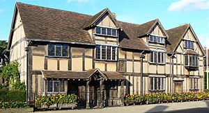 William Shakespeares birthplace, Stratford-upon-Avon 26l2007