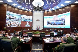 Национальный центр управления обороной Российской Федерации (зал управления и взаимодействия) 1