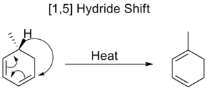 [1,5] Hydride shift in a cyclic system