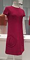 1968 Guy Laroche minidress, cyclamen pink wool