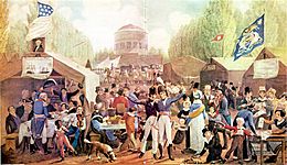 4th-of-July-1819-Philadelphia-John-Lewis-Krimmel