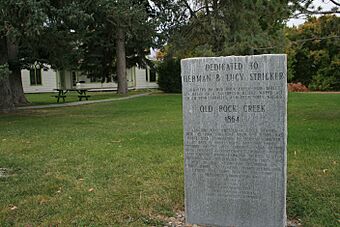 A-22. Rock Creek (Stricker) Store and Stage Station (north of Rock Creek, ID) on the Oregon National Historic Trail (2007) (bb4d9cd9-661a-4105-b83b-ed83fa3f67ae).JPG