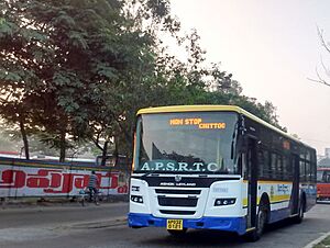 APSRTC'S JnNURM 2 AL SLF MetroExpress