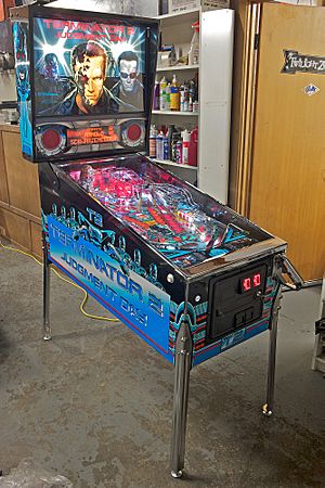 A rebuilt Terminator 2 pinball machine by Wayne Patrick Finn Melbourne Australia. 38