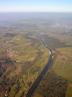 Aerial View overhead Niederbüren 14.02.2008 14-52-04