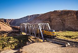 Railroad in Afton Canyon