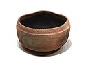 Nanban ware waste-water receptacle, Toyosuke IV, Toyoraku ware. Edo period, 19th century, Nagoya