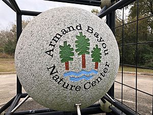 Armand bayou nature center entrance