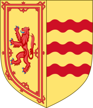 Arms of Anabella Drummond