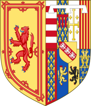 Arms of Mary of Guise