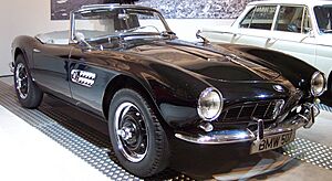 BMW 507 1958 black vr TCE