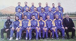 Bosnia and Herzegovina national football team in 2002