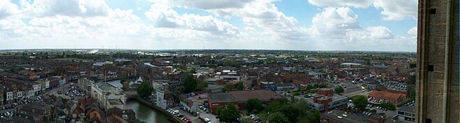 Boston England Panorama