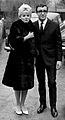 Britt Ekland and Peter Sellers 1964