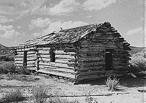Bryce Cabin circa 1881