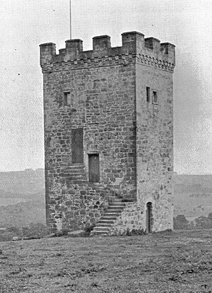 Caldwell place or tower