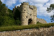 Carisbrooke Castle gate 2