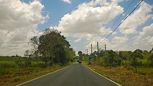 Puerto Rico Highway 455 in Cibao