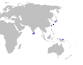 Centrophorus atromarginatus distmap