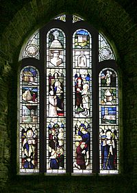 Church Window at St Morwenna and St John the Baptist's - geograph.org.uk - 413334.jpg