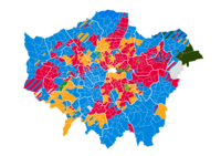Citywide ward results of the 2006 London local elections